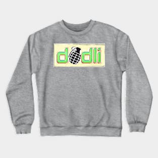 Dadli Black Pineapple Logo Crewneck Sweatshirt